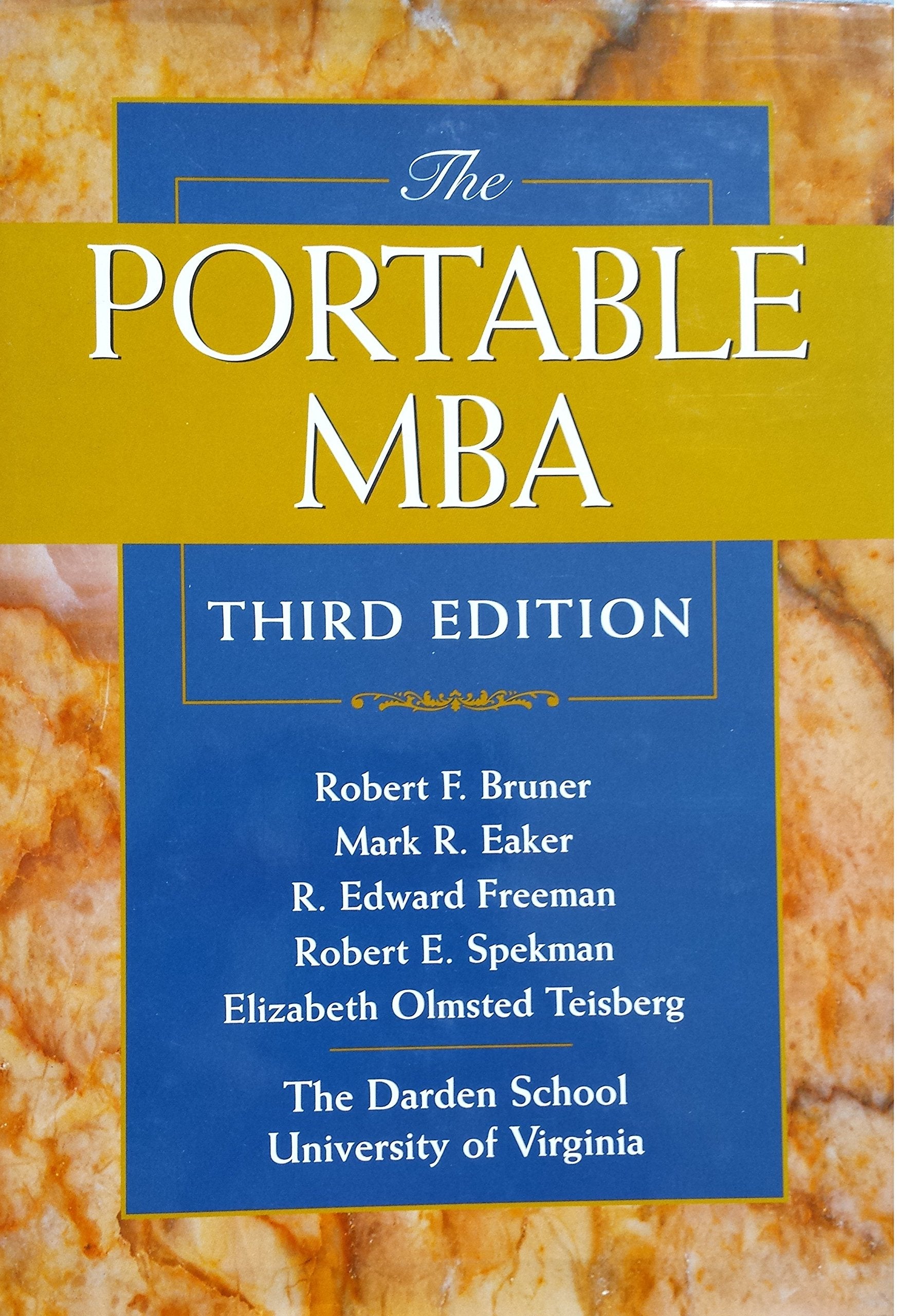 The Portable MBA (Portable MBA Series) Business, Finance & Career