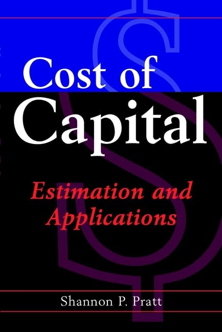 Cost of Capital: Estimation and Applications (CPA Practice Guide S.) Business, Finance & Career