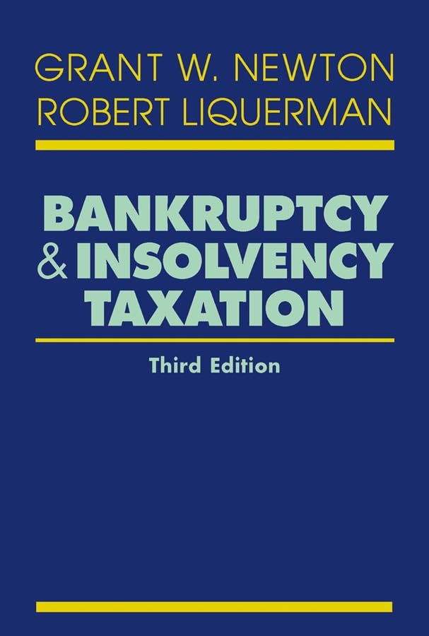 Bankruptcy & Insolvency Taxation (Bankruptcy and Insolvency Taxation) Law