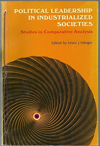 Political Leadership in Industrialized Societies Books