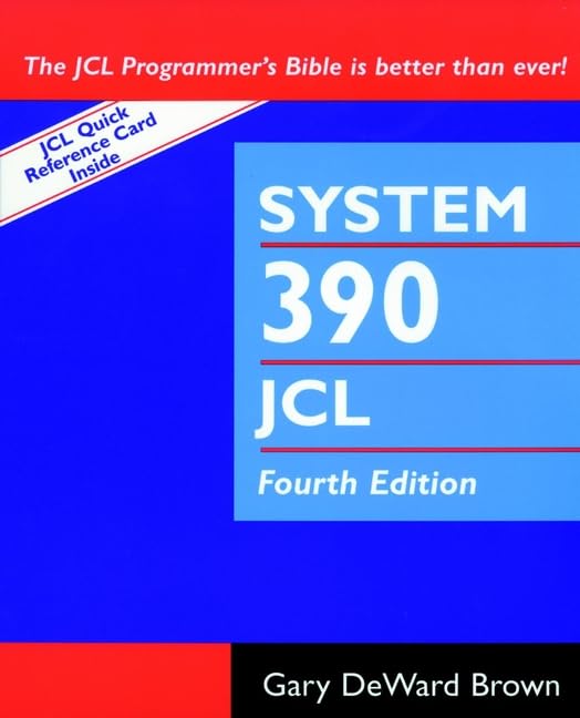 System 390 JCL Computer Science