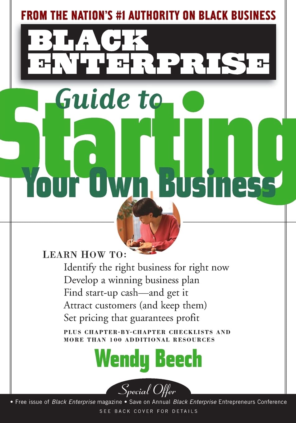Black Enterprise Guide to Starting Your Own Business Law