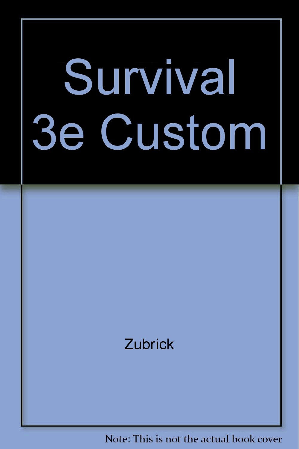 Survival 3e Custom Books