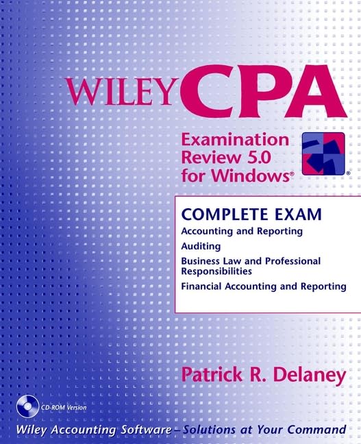Wiley Cpa Examination Review 5.0 for Windows: Complete Exam Business, Finance & Career