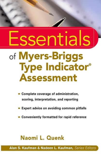 Myers-Briggs Essentials (Essentials of Psychological Assessment) Psychology