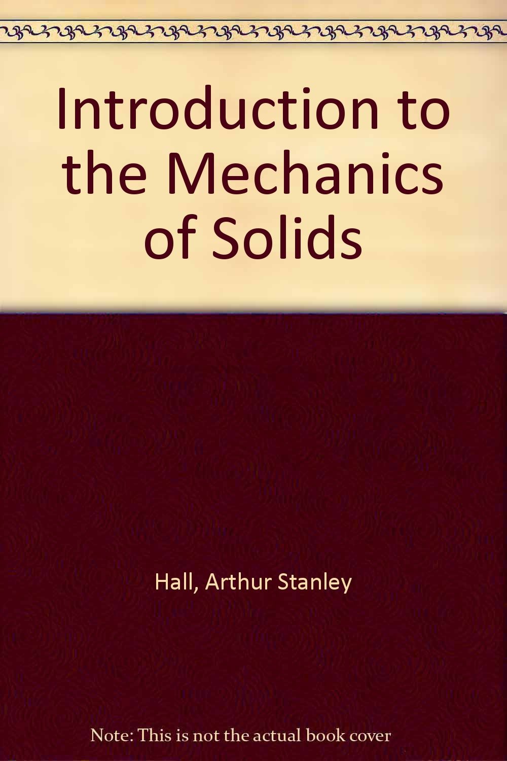 Introduction to the Mechanics of Solids Psychology