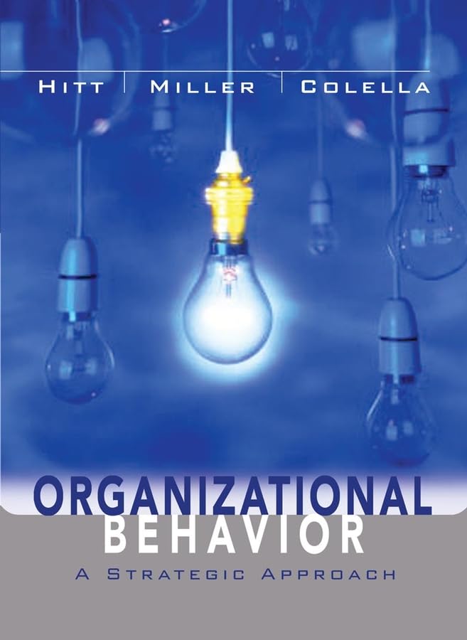 Product Image: Organizational Behavior: A Strategic Approach