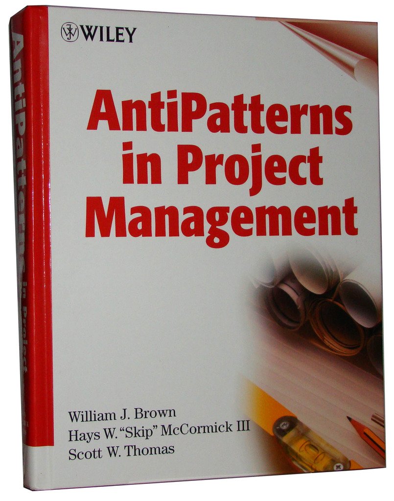 Product Image: AntiPatterns in Project Management