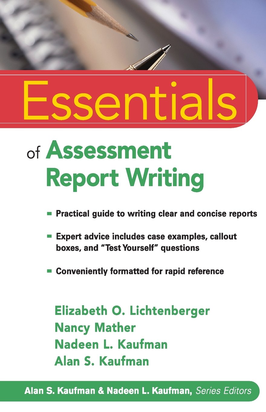 Essentials of Assessment Report Writing (Essentials of Psychological Assessment) Media & Communication
