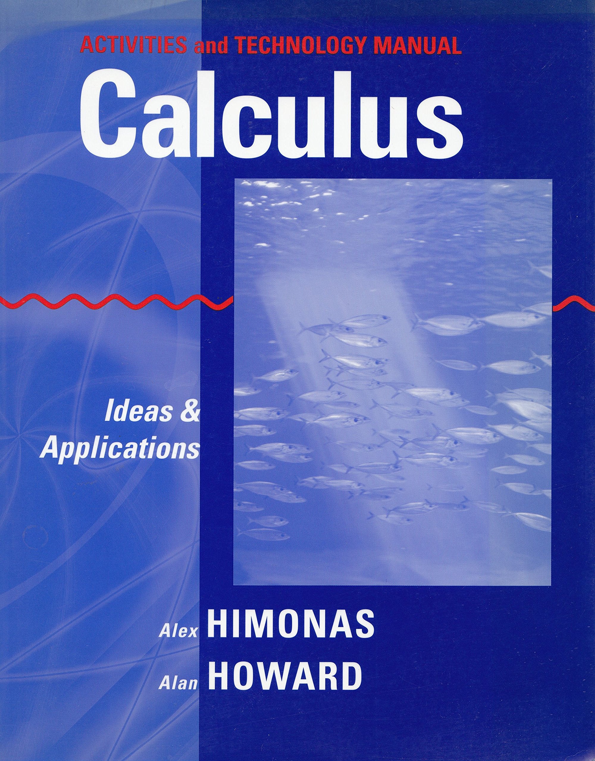 Product Image: Calculus Ideas & Applications: Activities and Technology Manual