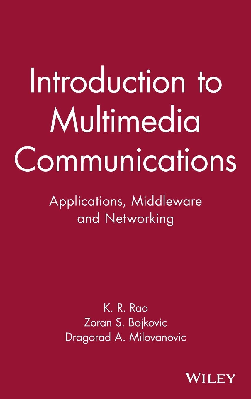 Product Image: Introduction to Multimedia Communications