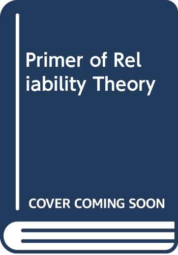 Product Image: Primer of Reliability Theory