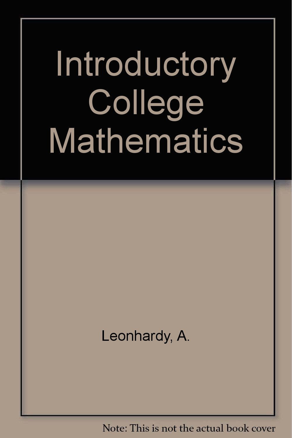 Introductory College Mathematics Mathematics