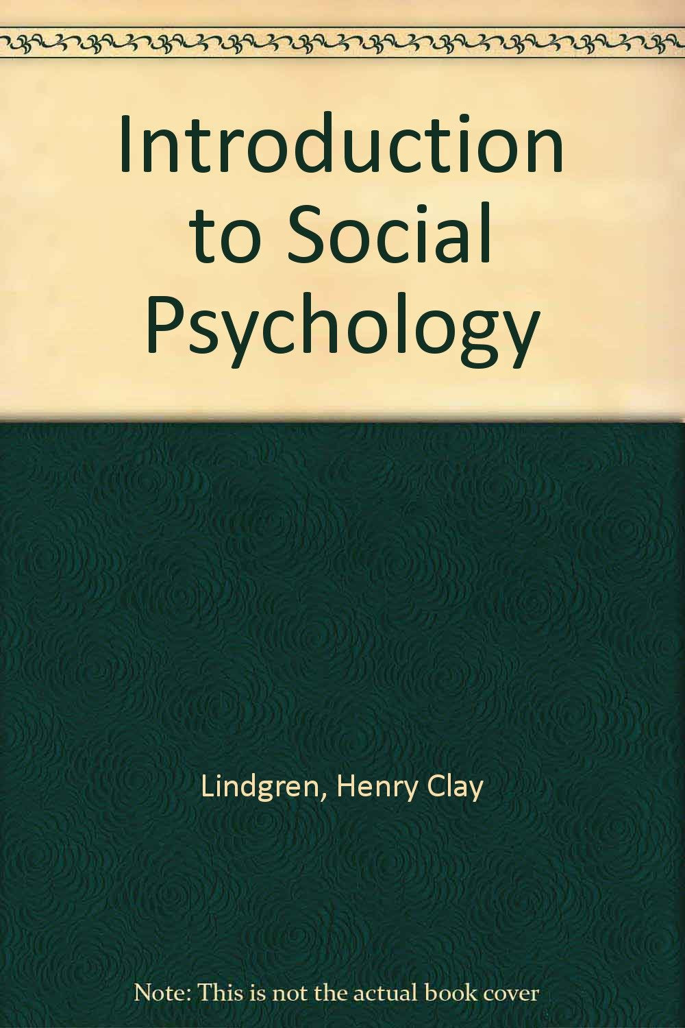 Introduction to Social Psychology Social Sciences