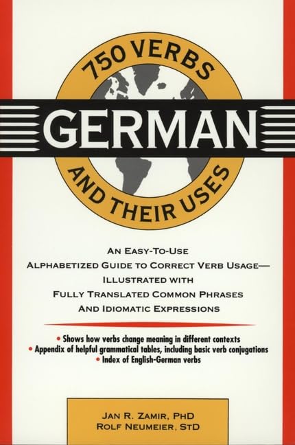 750 German Verbs and Their Uses (750 Verbs and Their Uses) Foreign Languages ​​& Dictionaries