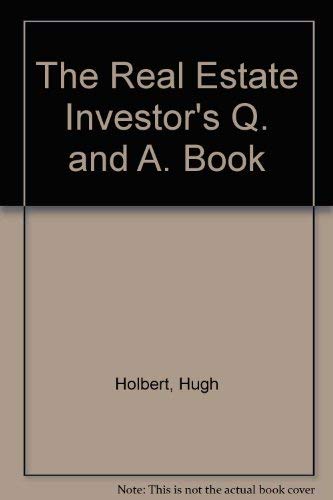 The Real Estate Investor's Q & A Book Business, Finance & Career