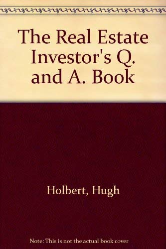 The Real Estate Investor's Q & A Book Business, Finance & Career