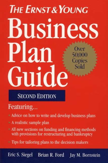 The Ernst & Young Business Plan Guide (Wiley/Ernst & Young business guides) Business, Finance & Career