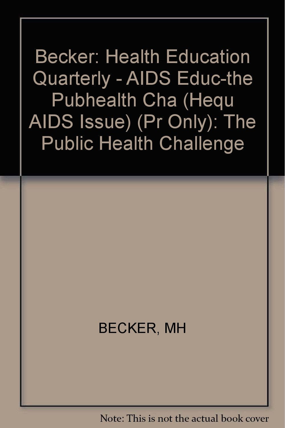 AIDS Education the Public Health Challenge Parents & Children