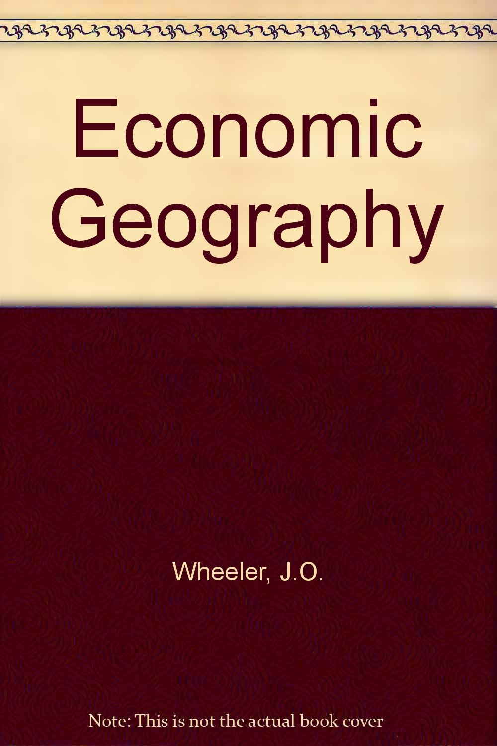 Product Image: Economic Geography