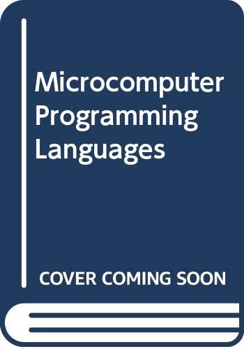 Microcomputer Programming Languages Computer Science