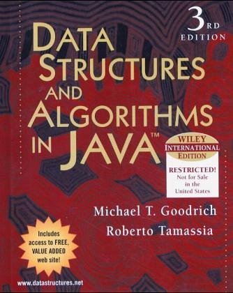 Data Structures and Algorithms in Java: International Edition Computer Science