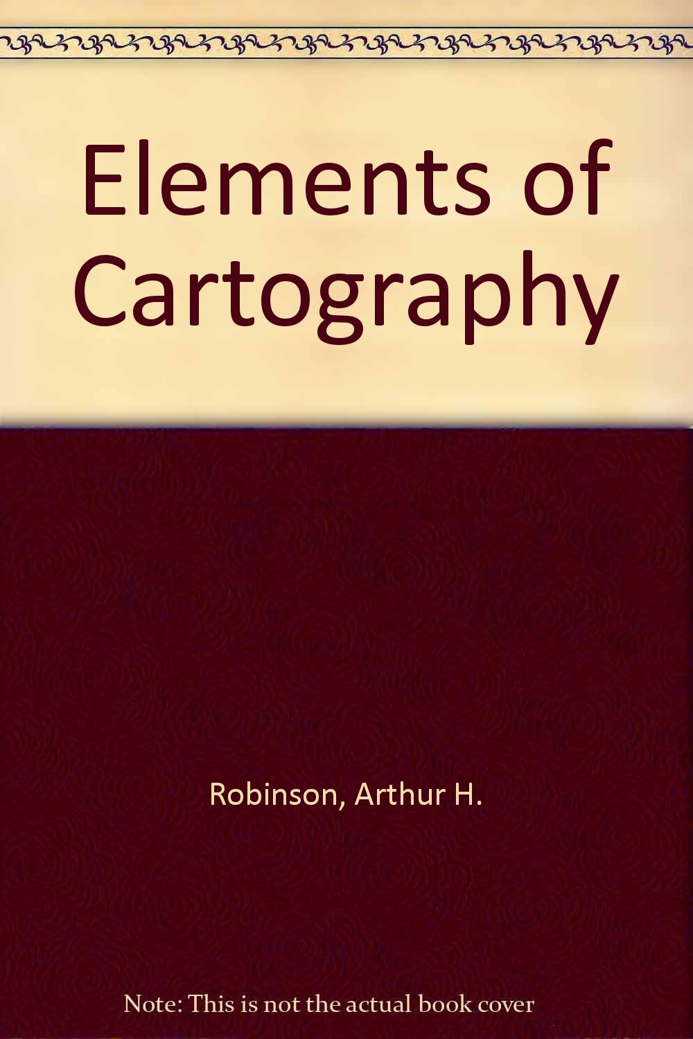 Product Image: Elements of Cartography