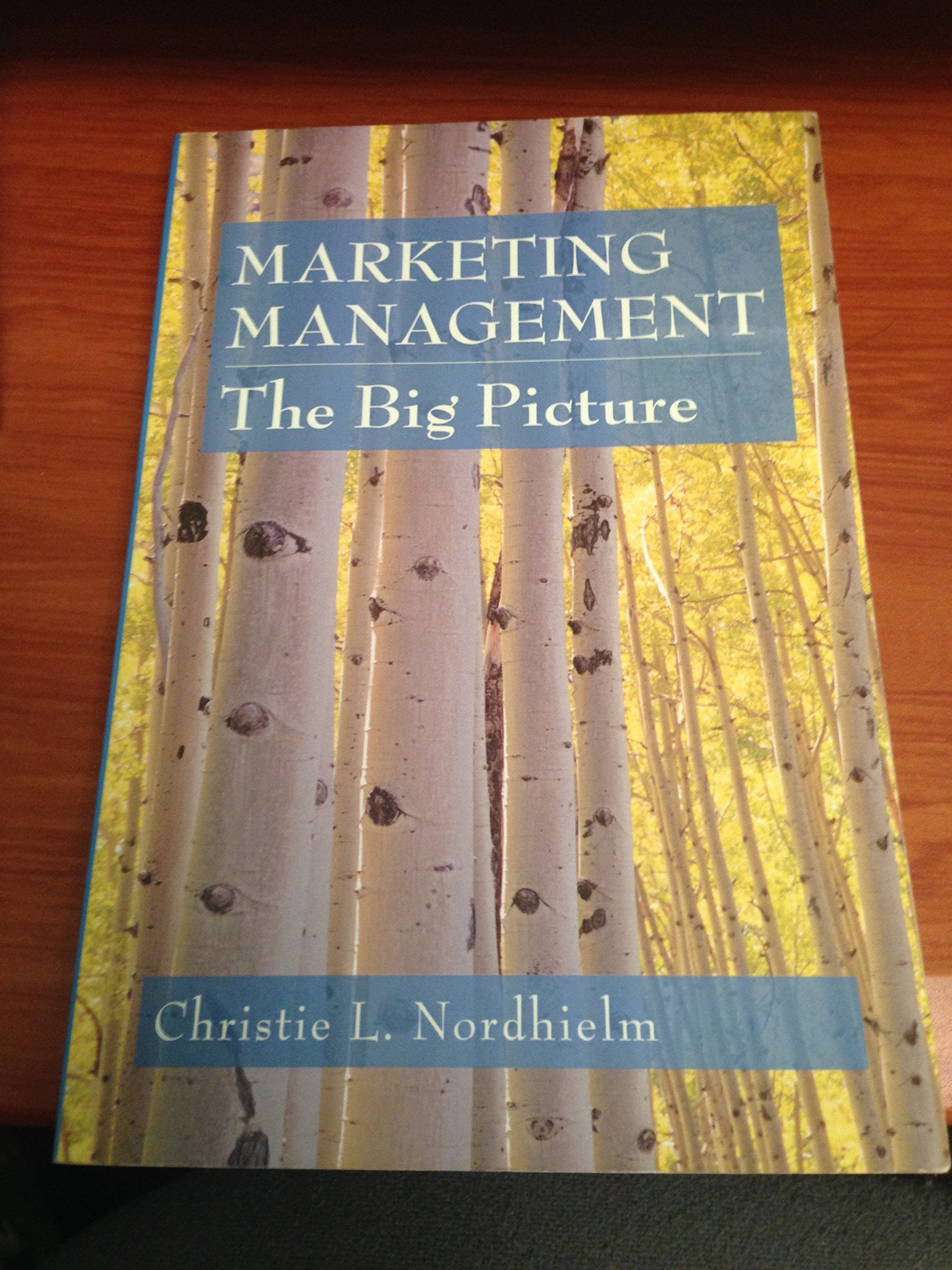 Marketing Management: The Big Picture Books