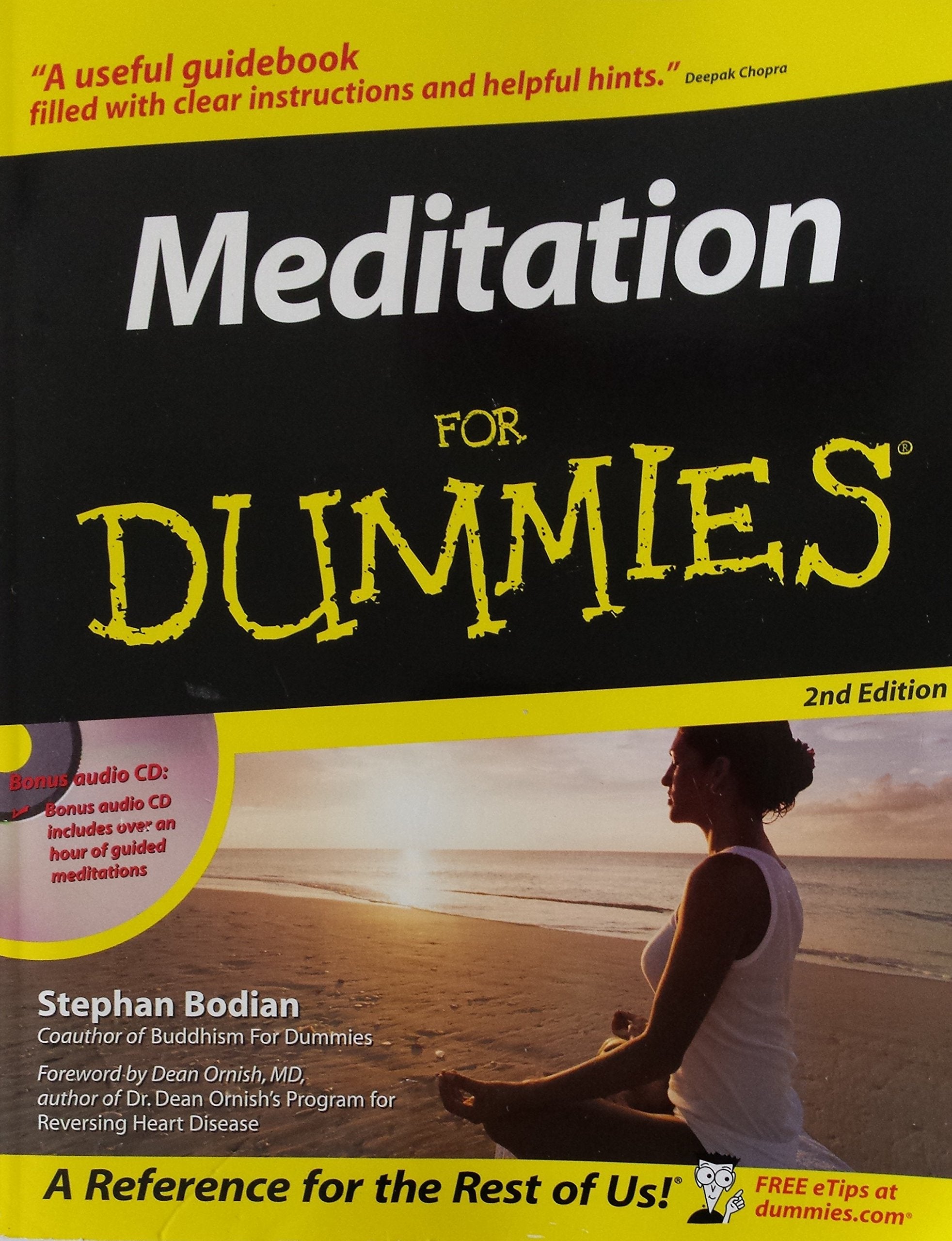 Meditation for Dummies, w. Audio-CD: Forew. by dean Ornish Lifestyle