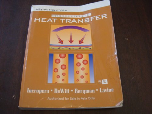 WIE ASE Introduction to Heat Transfer Books