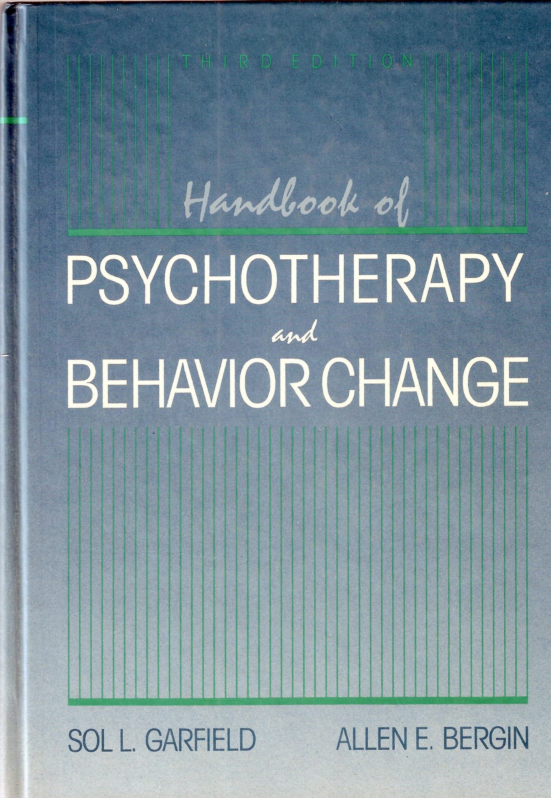 Handbook of Psychotherapy and Behavior Change Psychology