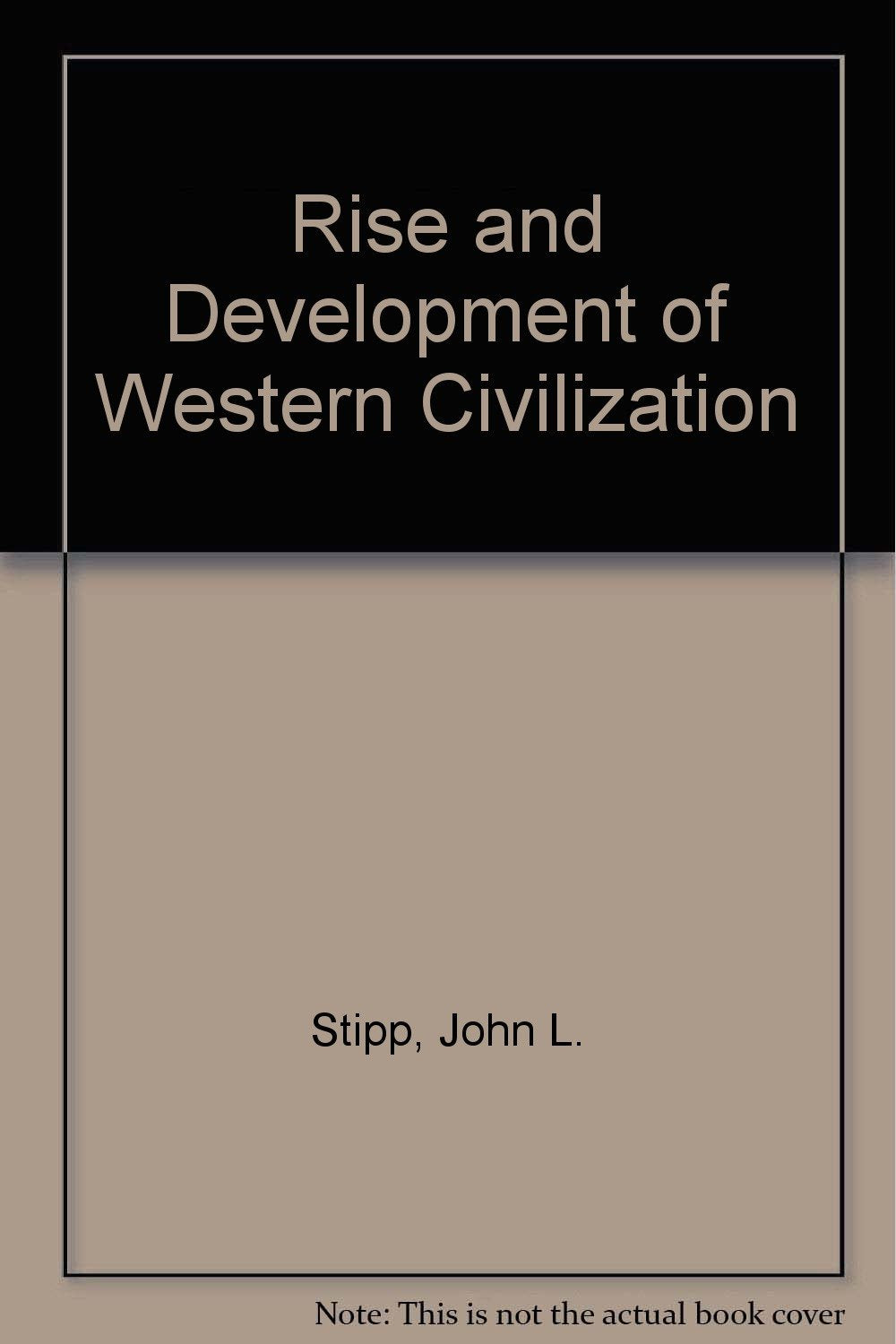 Product Image: Rise and Development of Western Civilization