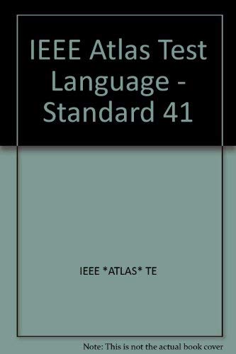IEEE Standard Atlas Test Language: IEEE Std 416-1984 Computer Science