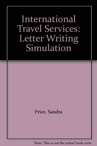 International Travel Services: Letter Writing Simulation Contemporary literature