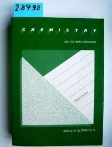 Chemistry and the Living Organism Natural Sciences