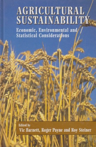 Agricultural Sustainability: Economic, Environmental and Statistical Considerations Social Sciences