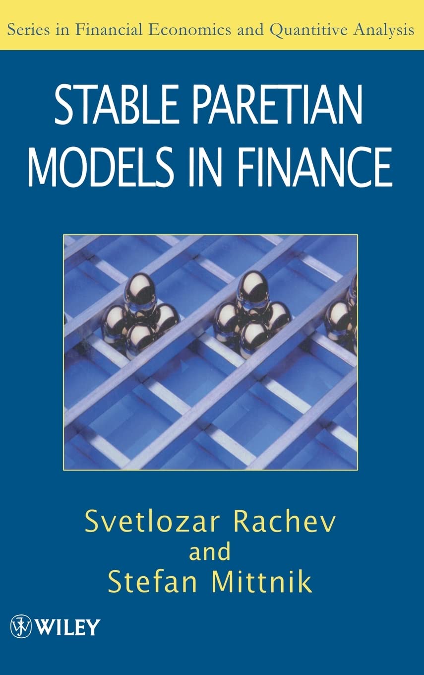 Stable Paretian Models in Finance book