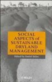 Social Aspects of Sustainable Dryland Management General education