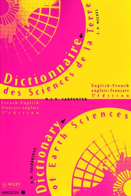Dictionnaire des sciences de la terre: Edition bilingue français-anglais book