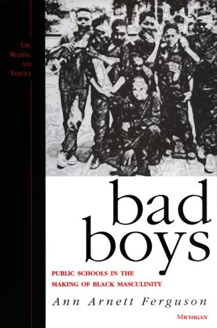 Bad Boys: Public Schools in the Making of Black Masculinity (Law, Meaning, and Violence) Law