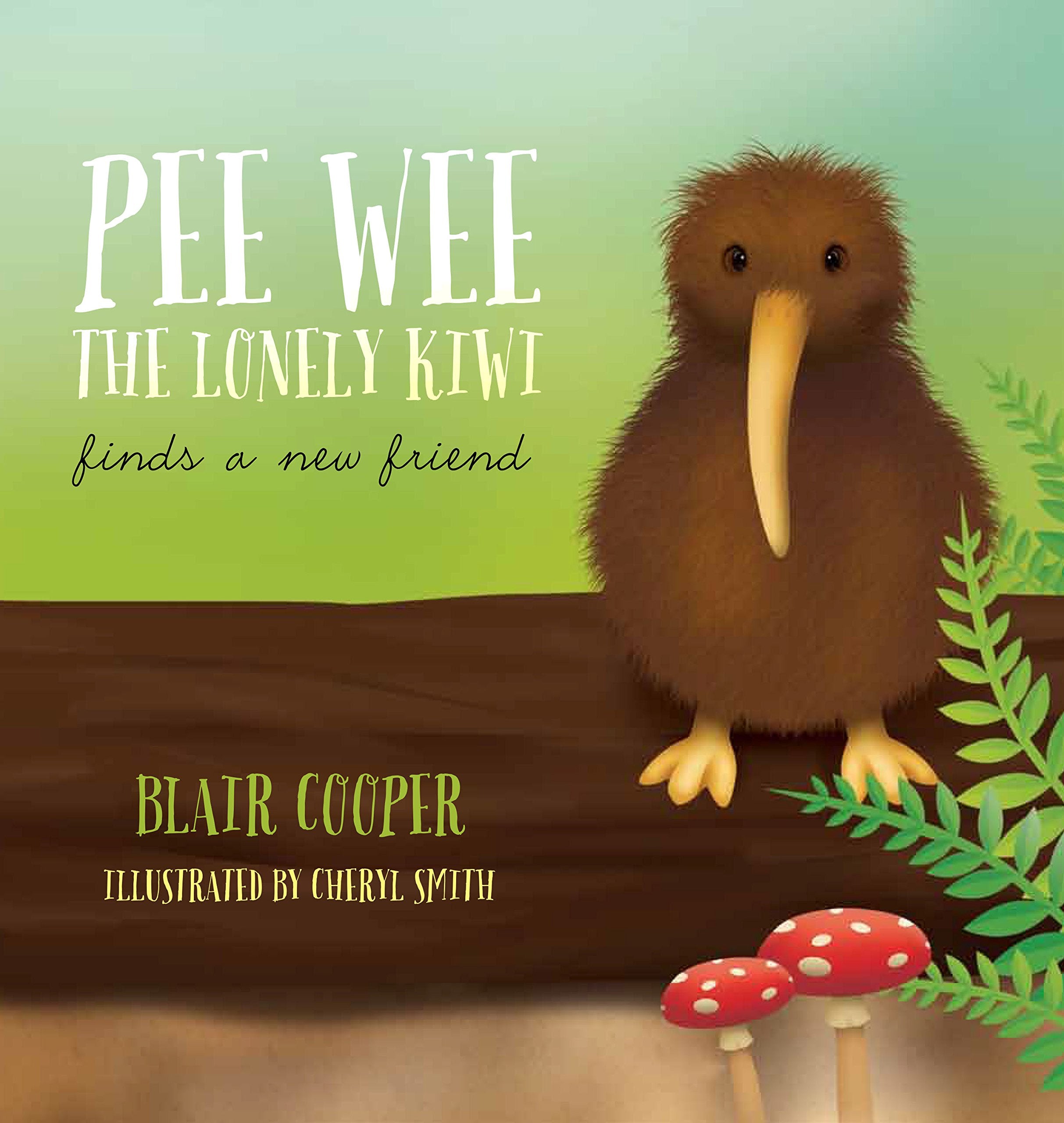 Pee Wee the Lonely Kiwi Finds a New Friend Novels & Short Stories