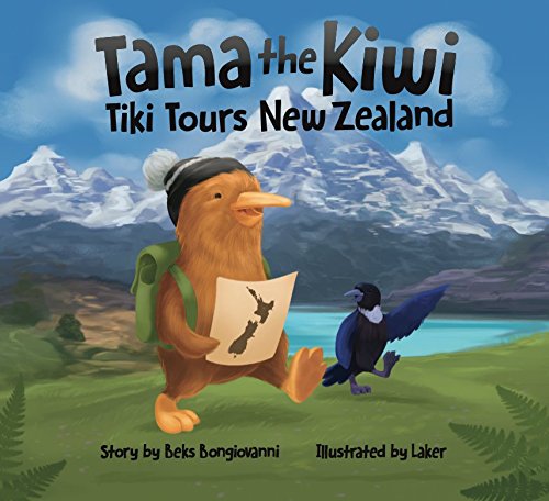 Tama the Kiwi Tiki Tours New Zealand Books