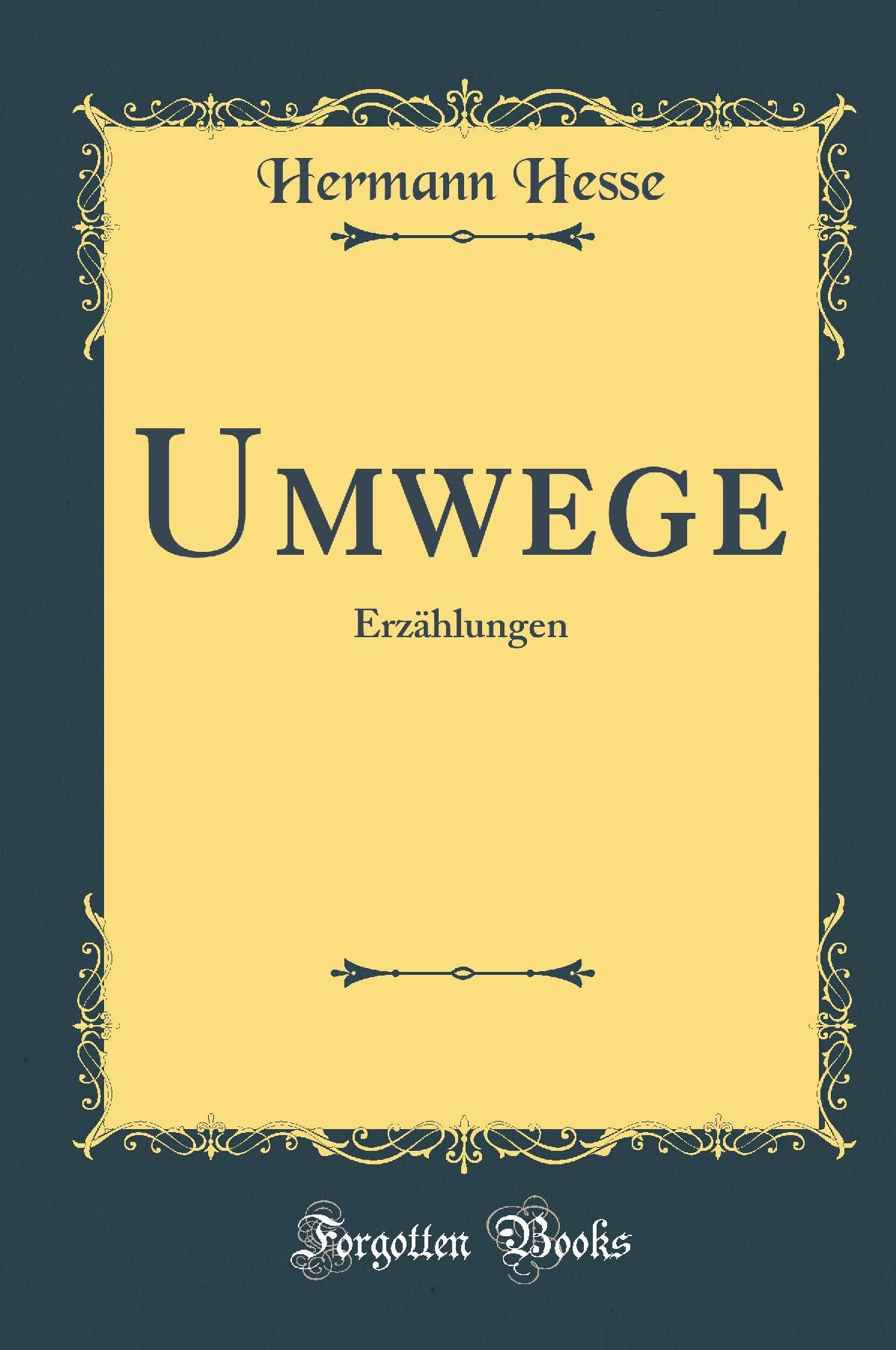 Umwege: Erzählungen (Classic Reprint) Study Guides
