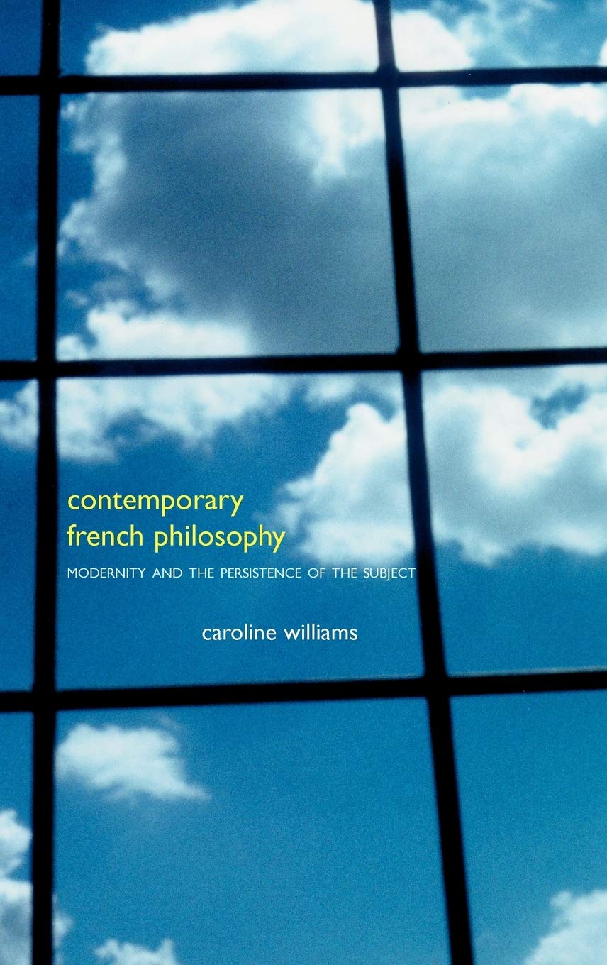 Contemporary French Philosophy Philosophy
