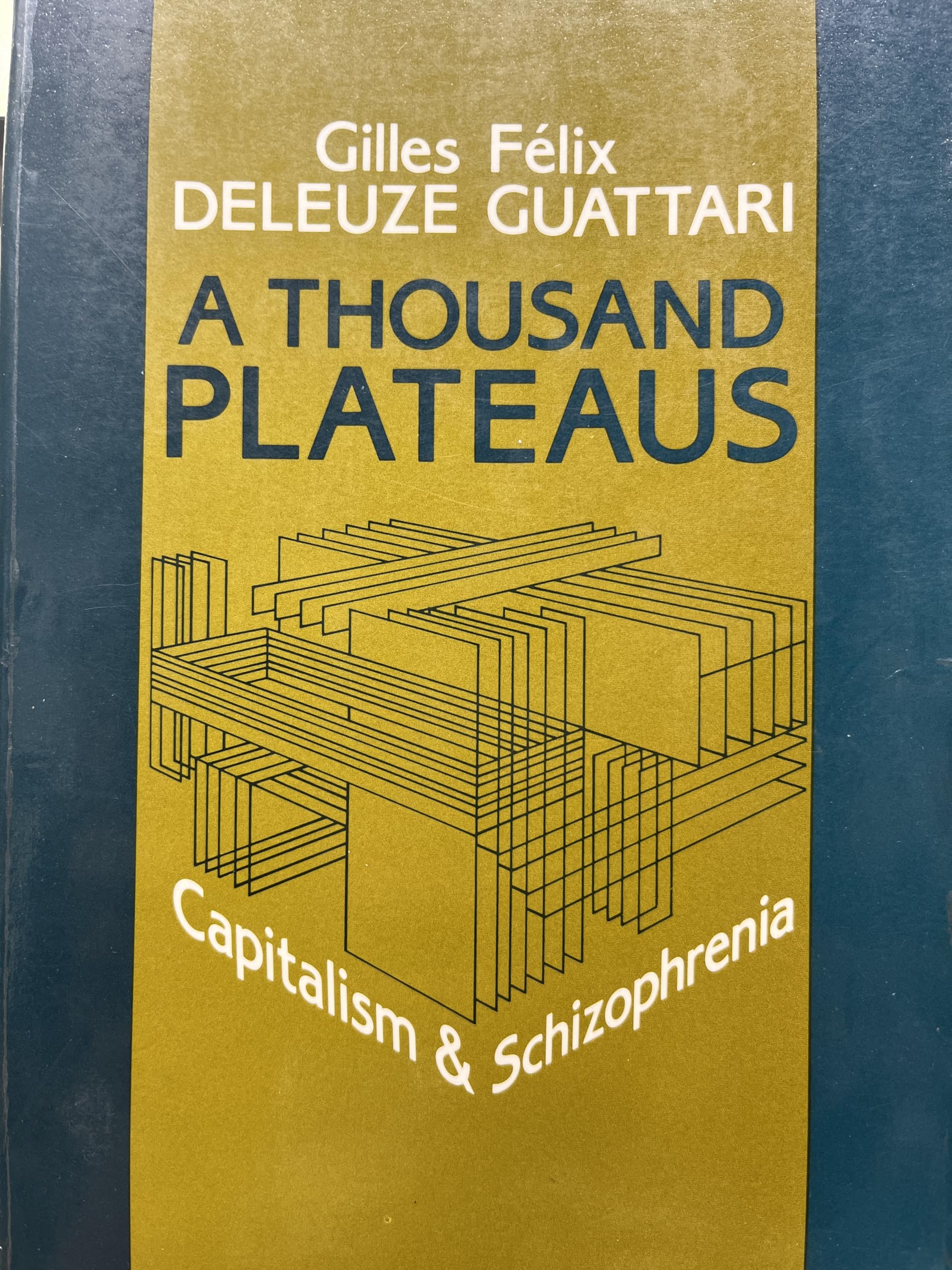 A Thousand Plateaus: Capitalism and Schizophrenia book