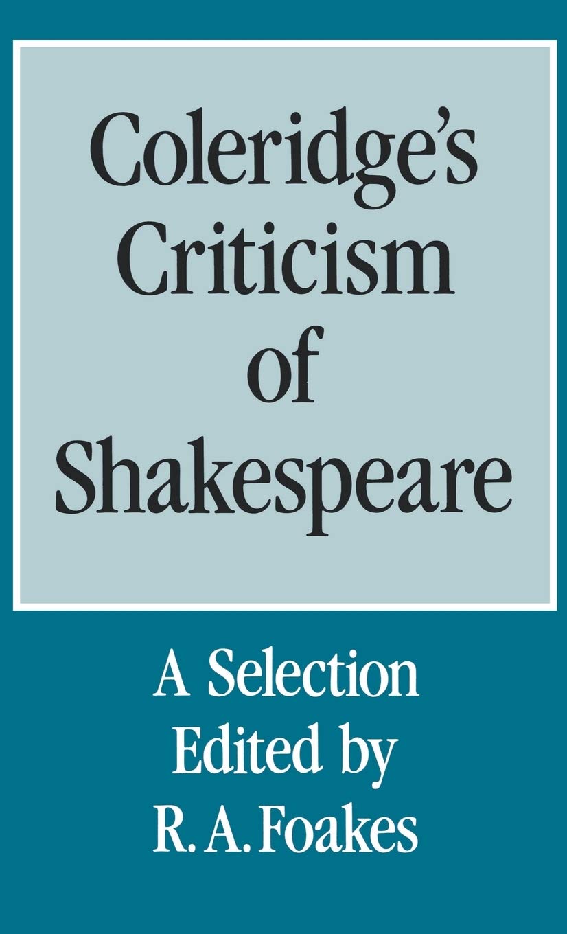 Coleridge's Criticism of Shakespeare Drama