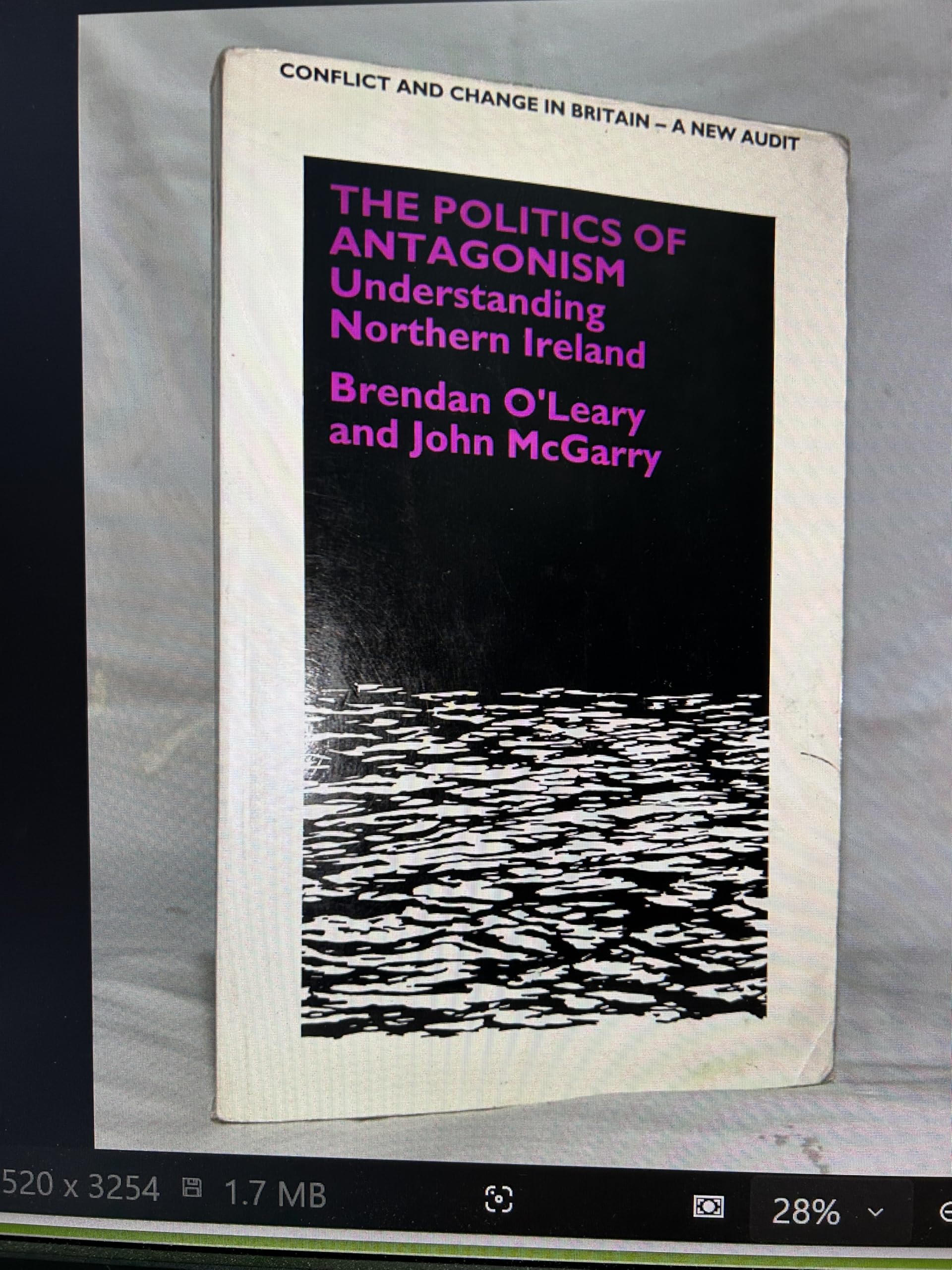 The Politics of Antagonism: Understanding Northern Ireland (CONFLICT AND CHANGE IN BRITAIN: A NEW AUDIT) Social Sciences