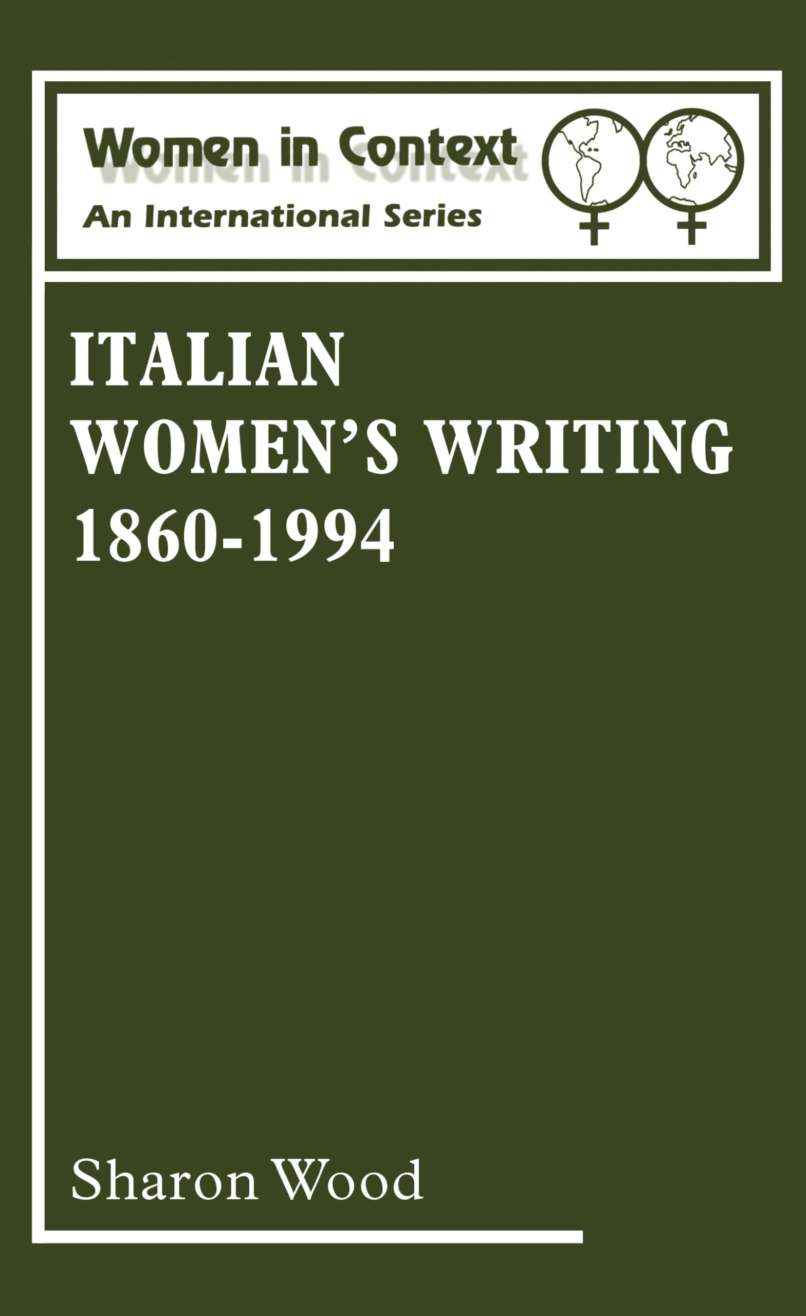 Italian Women's Writing 1860-1994 Social Sciences