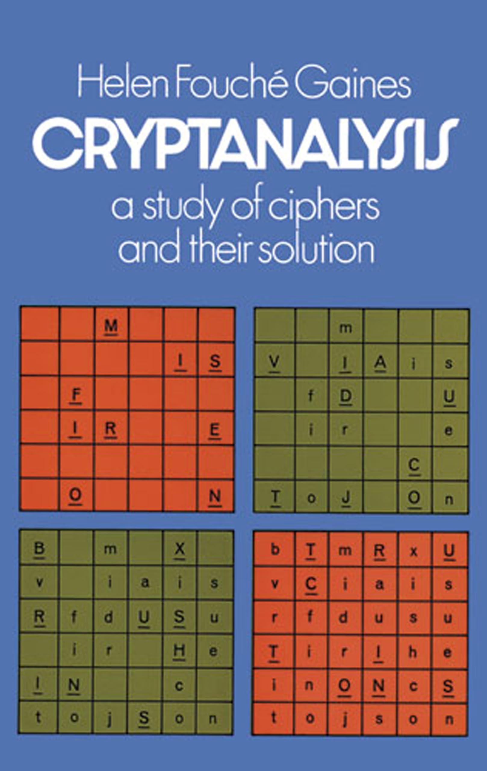 Cryptanalysis Computer Science