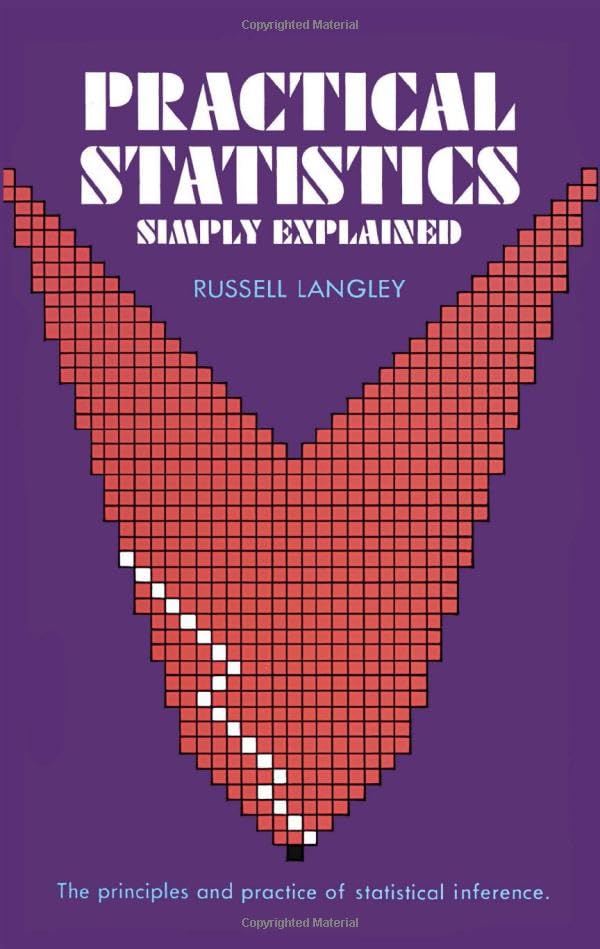 Product Image: Practical Statistics Simply Explained. (Dover Books on Mathematics)